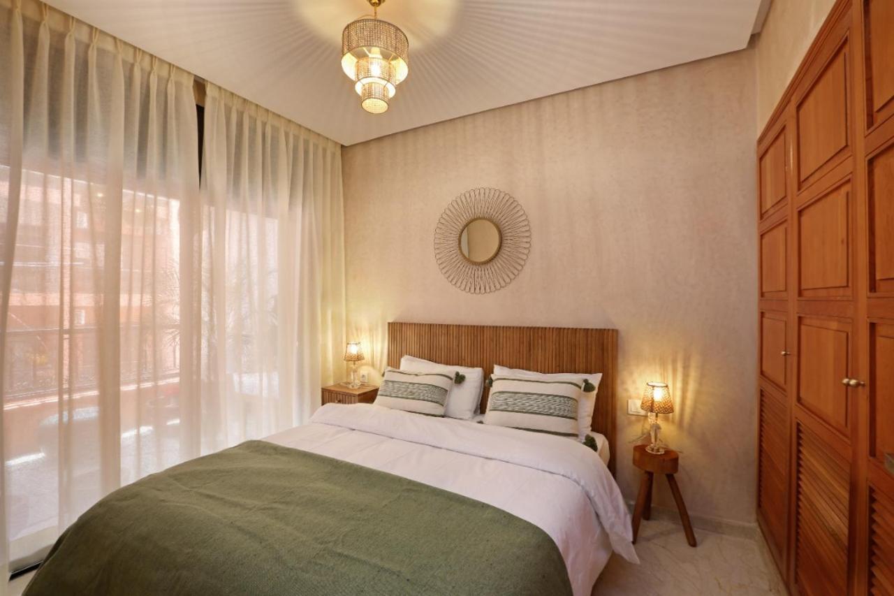 Appartement Moderne En City Center Marrakech-Gueliz Marrakesh Bagian luar foto