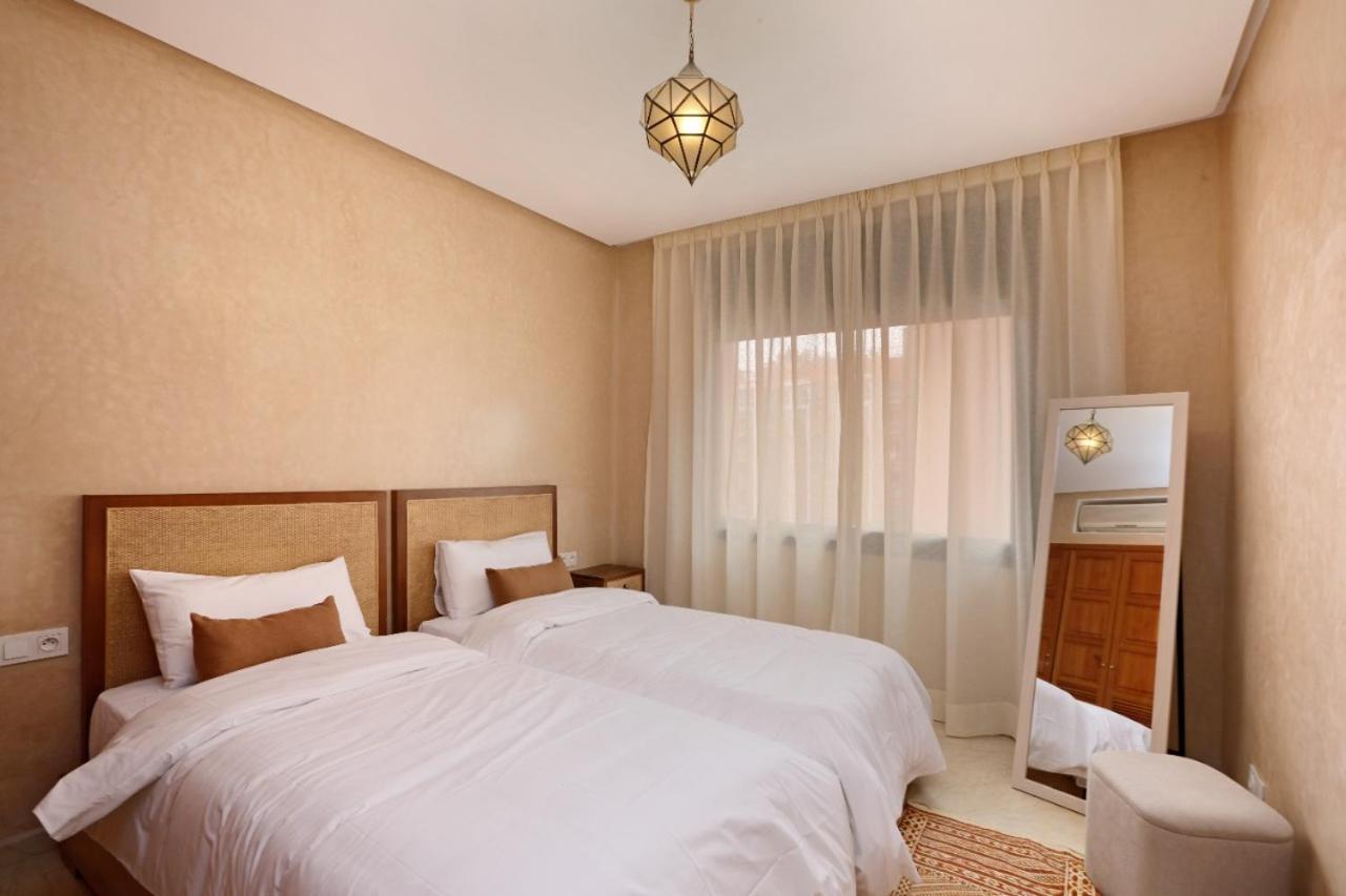 Appartement Moderne En City Center Marrakech-Gueliz Marrakesh Bagian luar foto