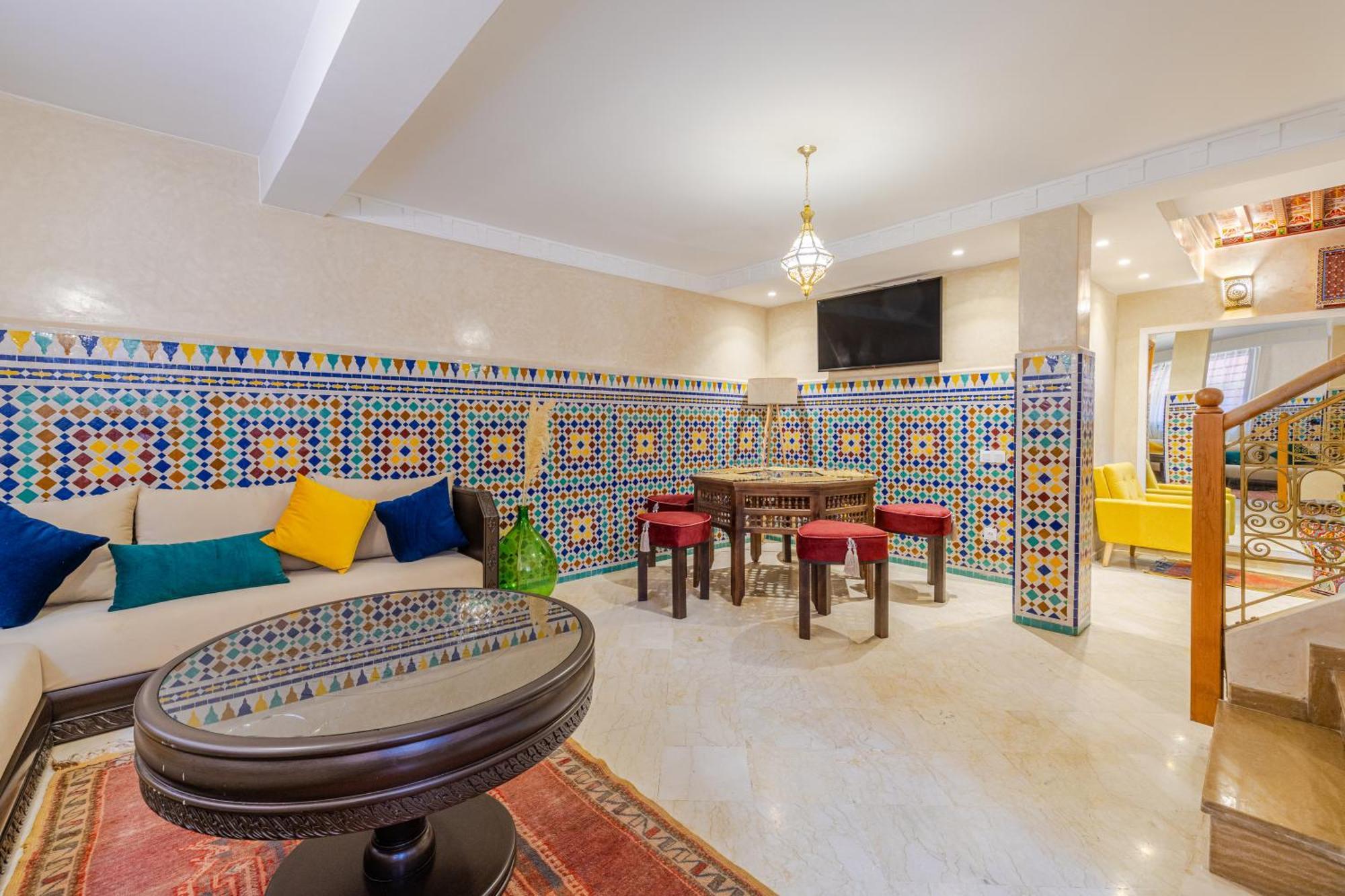 Appartement Moderne En City Center Marrakech-Gueliz Marrakesh Bagian luar foto