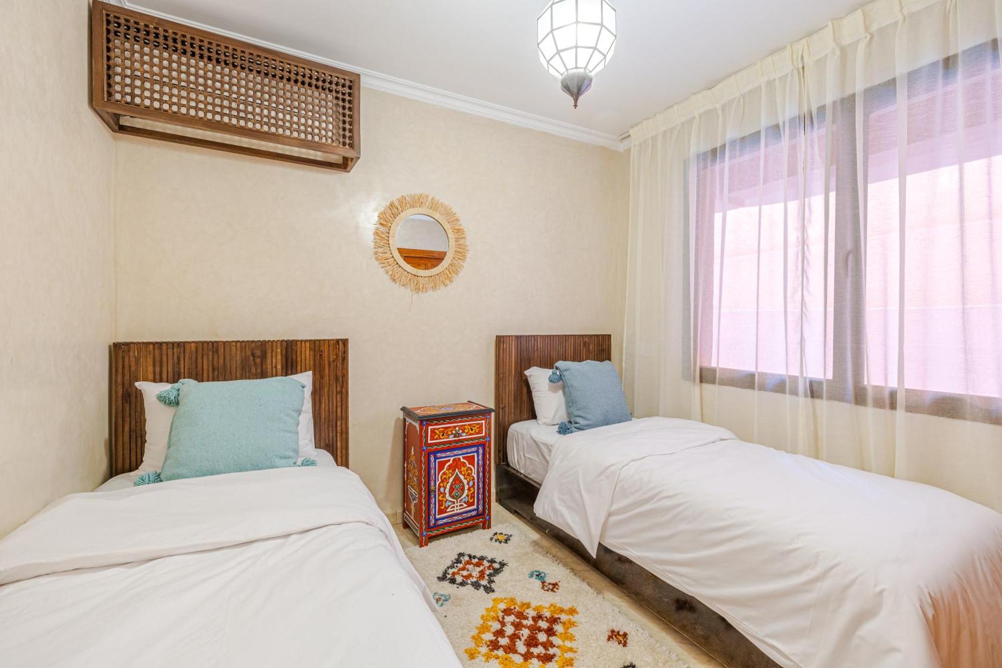 Appartement Moderne En City Center Marrakech-Gueliz Marrakesh Bagian luar foto