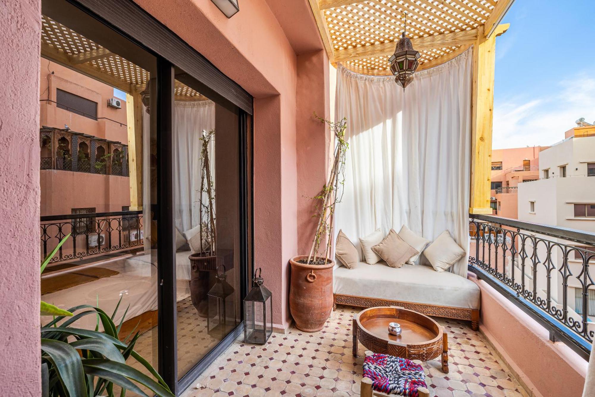 Appartement Moderne En City Center Marrakech-Gueliz Marrakesh Bagian luar foto